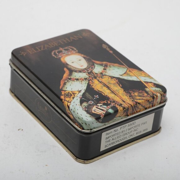 Vintage Gianna Elizabethan Bayberry Pot-Pourri Tin 1989 Metal Retro Black - Picture 5 of 7